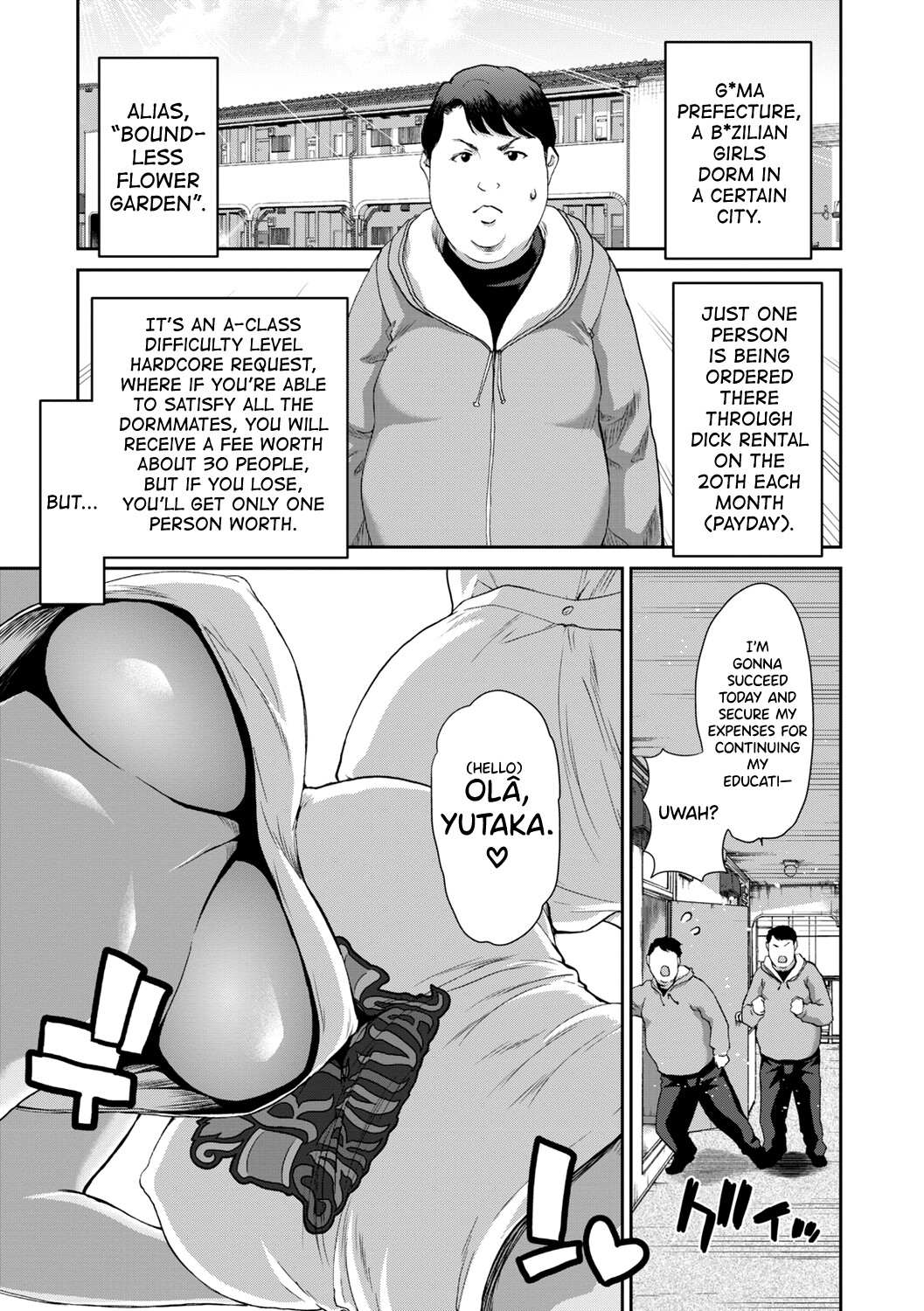 Hentai Manga Comic-Rent a dick, and ride!!-Read-193